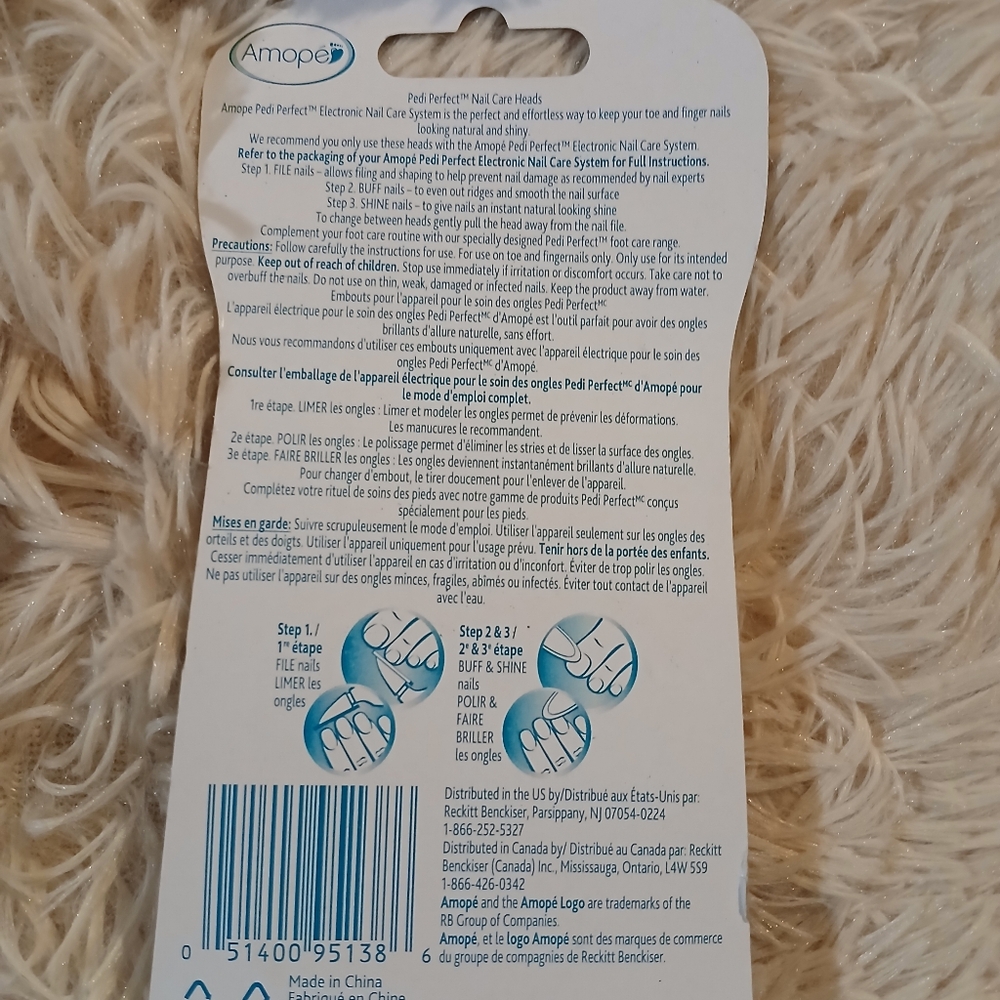 NOB Amope Pedi Perfect Electronic Nail Care System - Picture 5 of 5